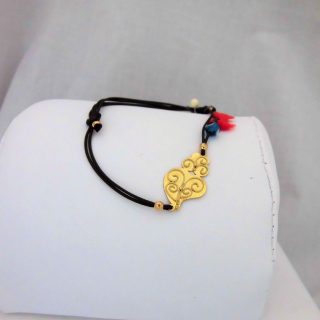 Pulseira prata coração