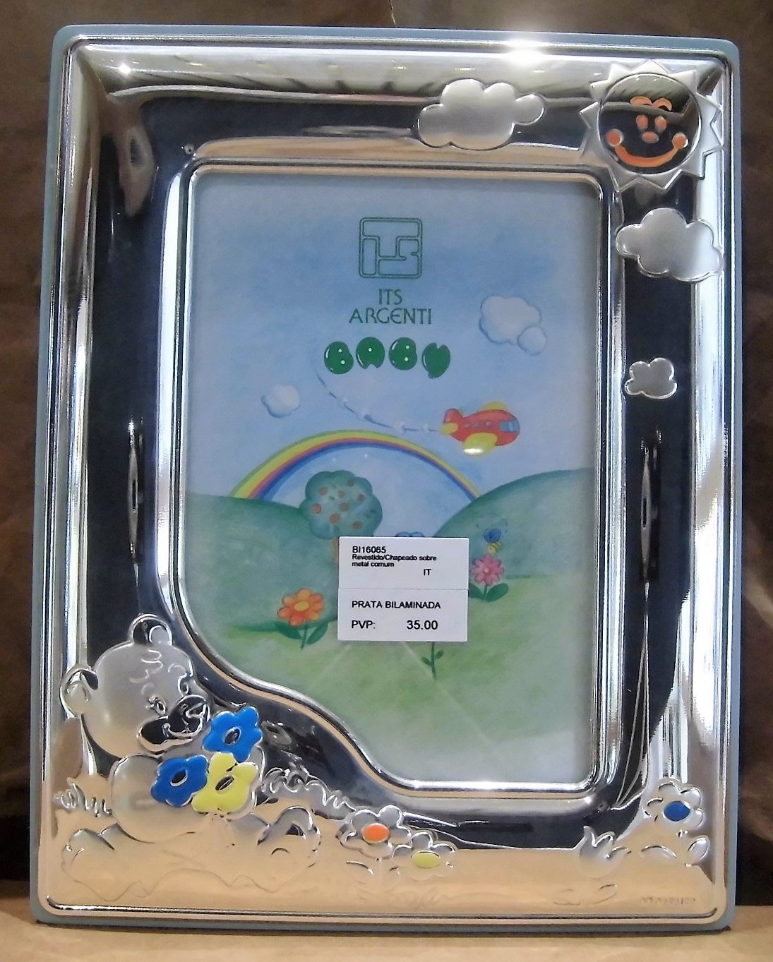 Moldura criança "ursinho"